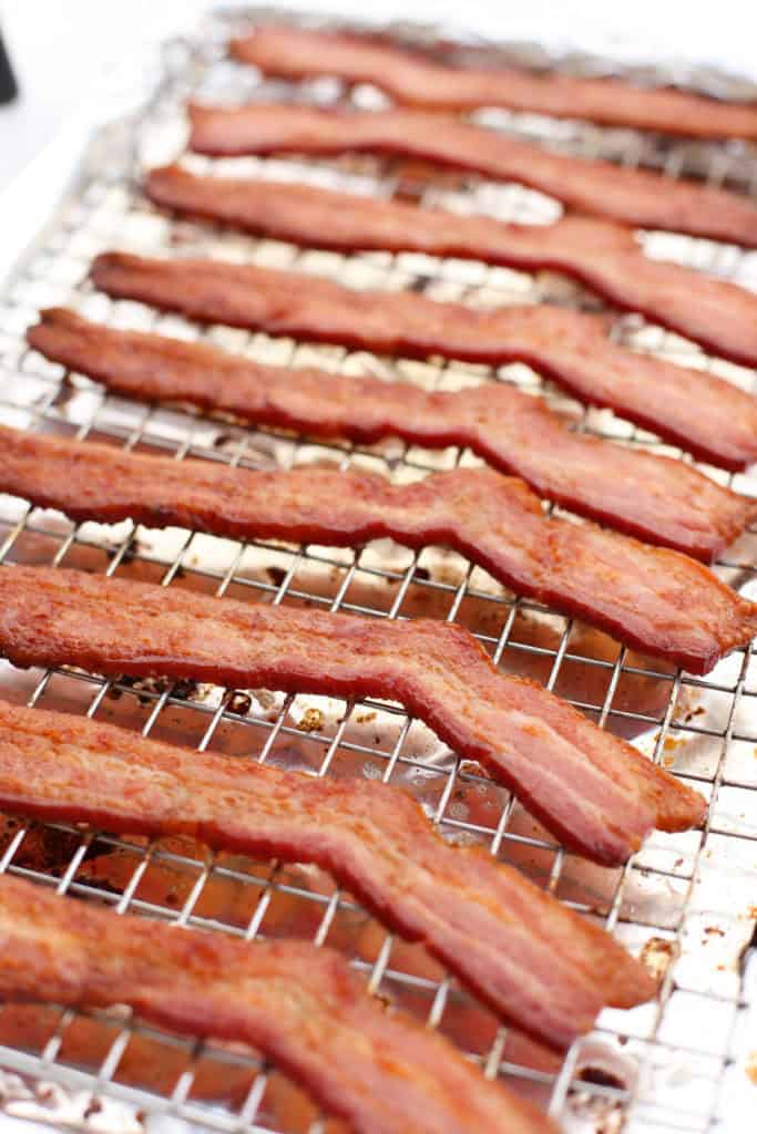 Baked bacon