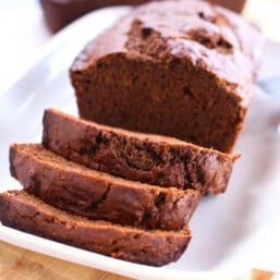 chocolate sweet potato banana bread