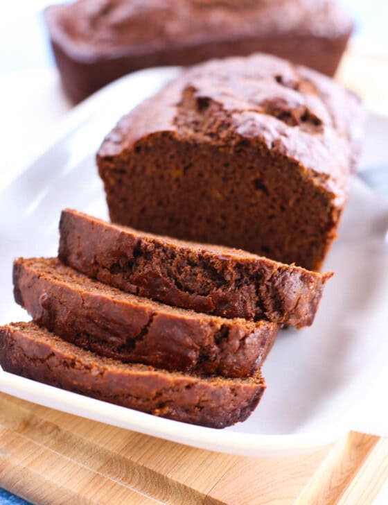chocolate sweet potato banana bread