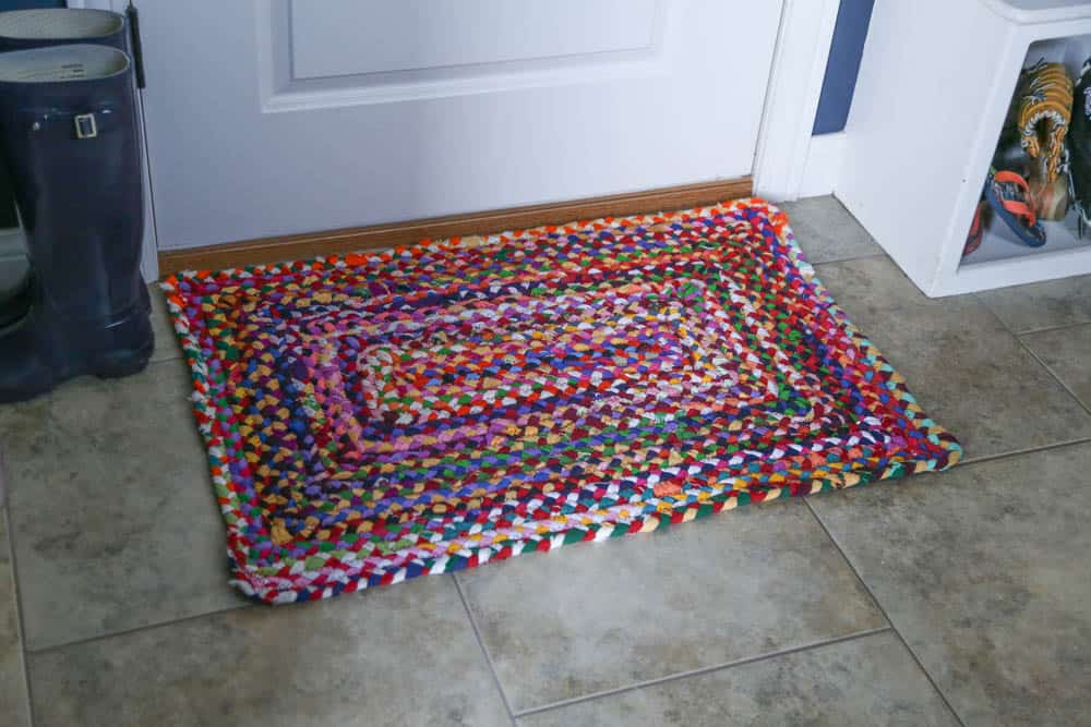 Mudroom rug from Amazon