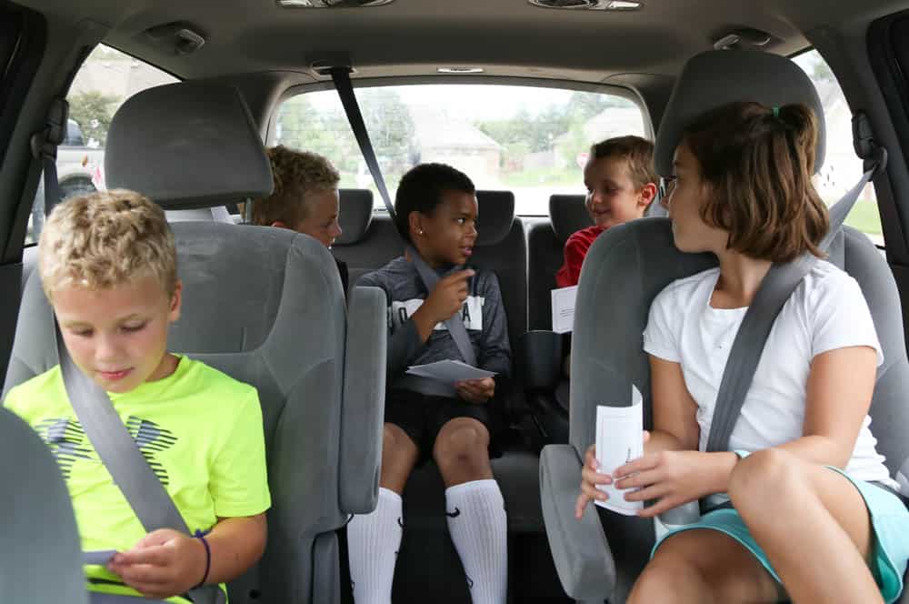 Ditch the screens! These Road Trip Cards will turn trips or wait time into fun, family time. From laugh-out-loud silly stories to name-it competitions, get ready for all ages to be entertained!