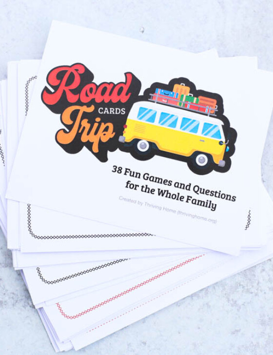 road trip cards