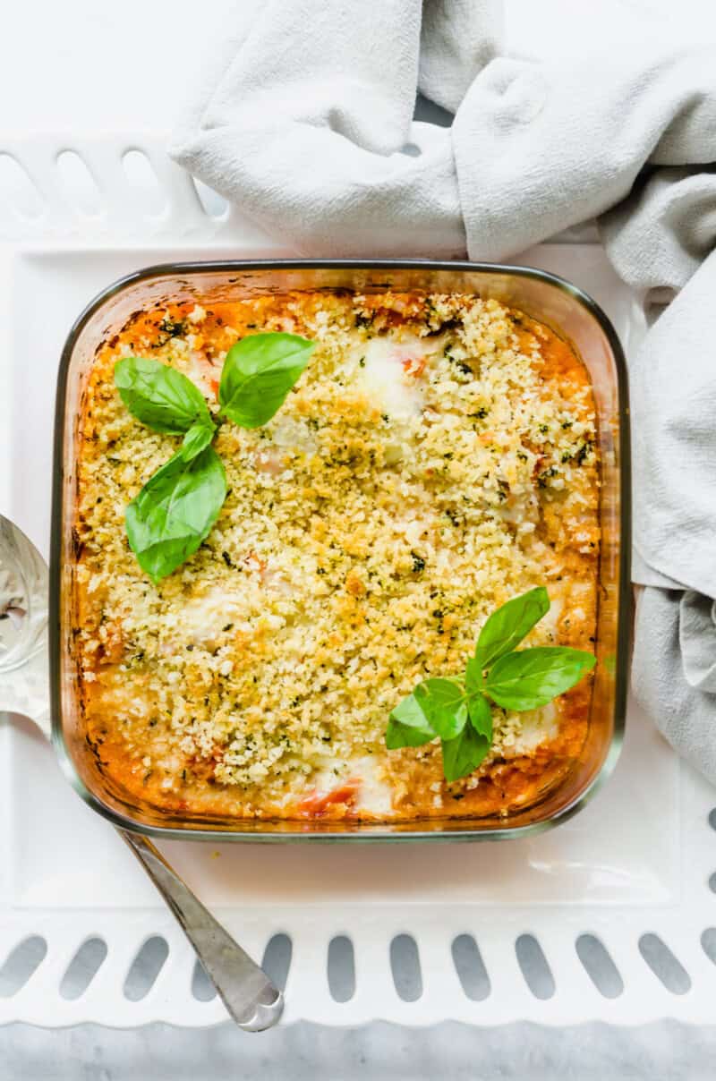 Chicken Parmesan Casserole Only 6 Ingredients