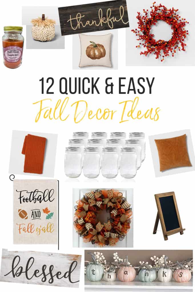 12 Quick  and Easy  Fall Decor  Ideas Thriving Home 