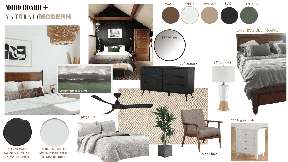 Master Bedroom Mood board