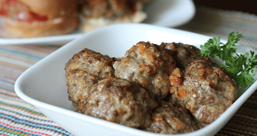 Meatballs with sneaky veggies