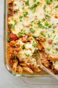 Baked Penne Pasta (Large Batch!) - Thriving Home