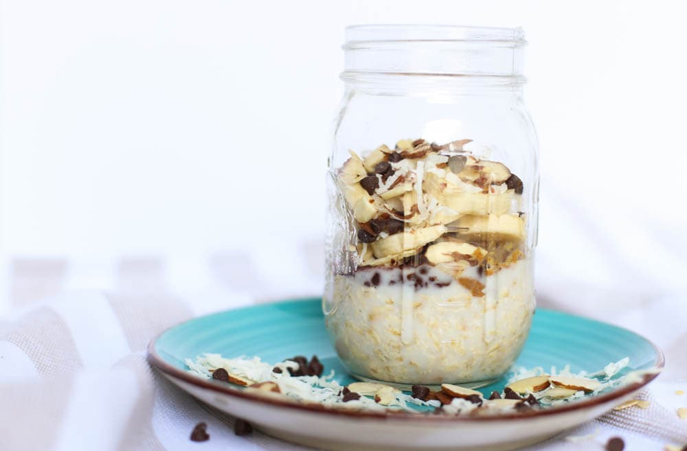 Overnight Oatmeal Jars, 3 ways - Family Food on the Table