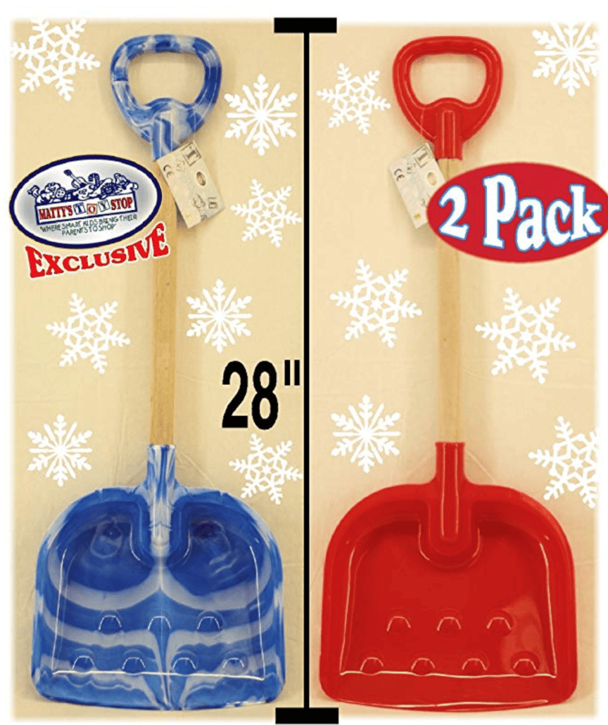 Kid snow shovels