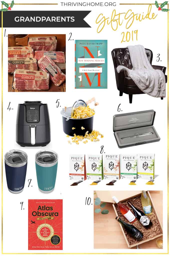 gift guide gift ideas for grandparents