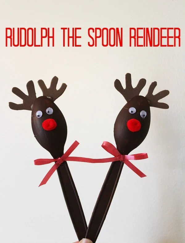 rudolph easy christmas craft for kids