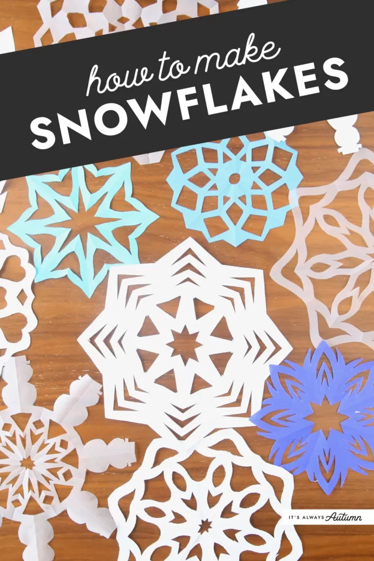 paper snowflakes craft