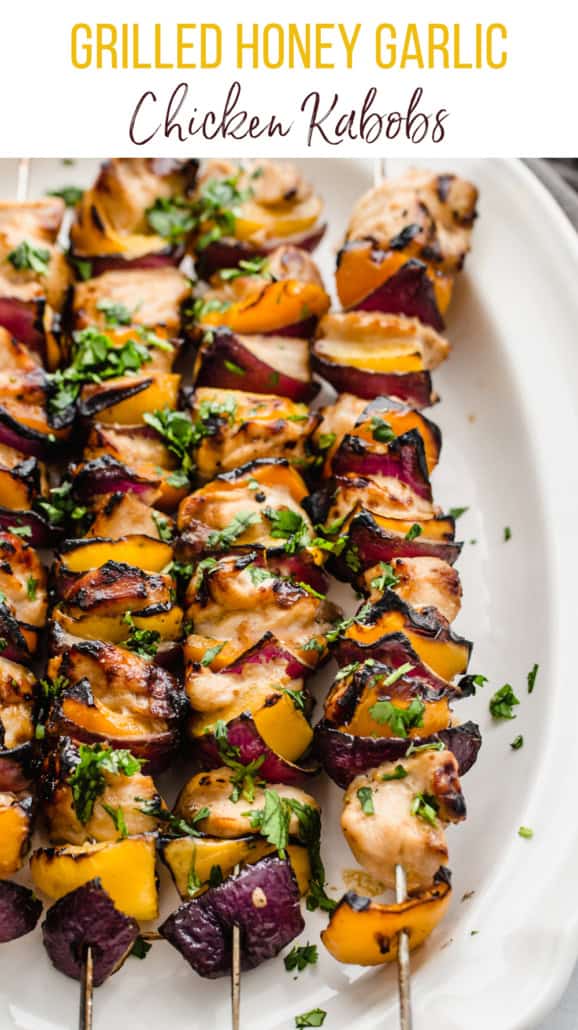 Honey Soy Chicken and Vegetable Skewers Recipe