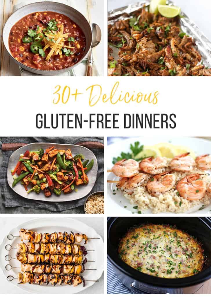 images of gluten free dinner recipes