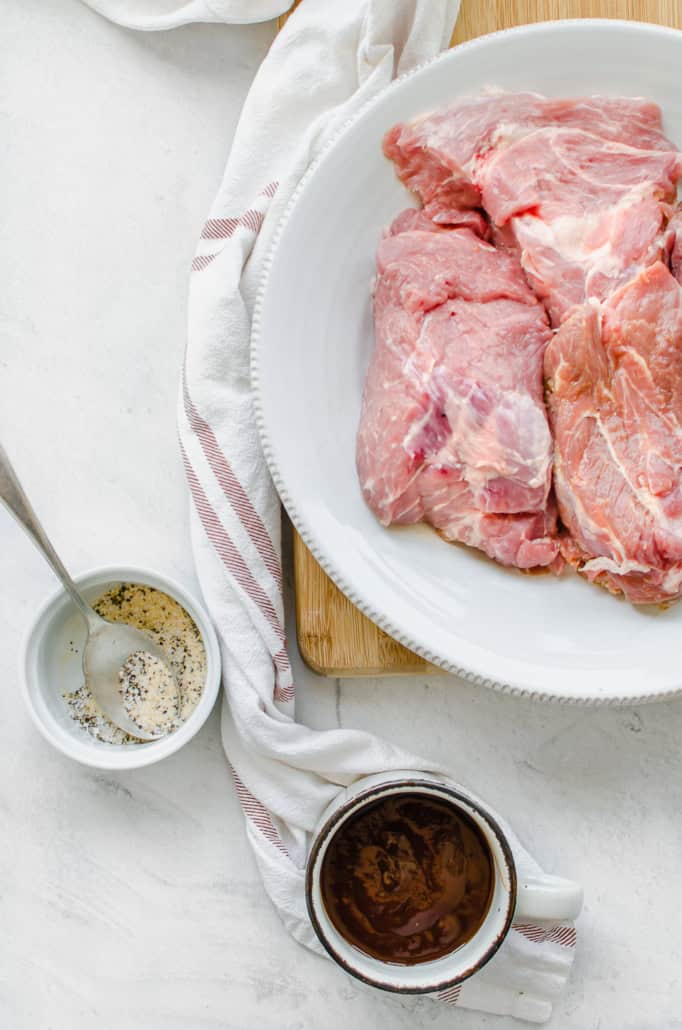 Ingredients for Instant Pot Pulled Pork