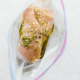 chicken breasts in freezer bag with lemon garlic marinade