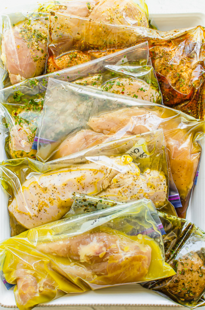 chicken marinades in freezer bags