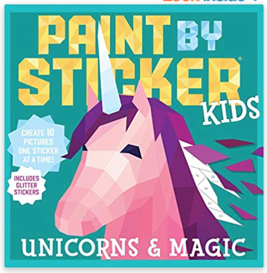 Paint by sticker book