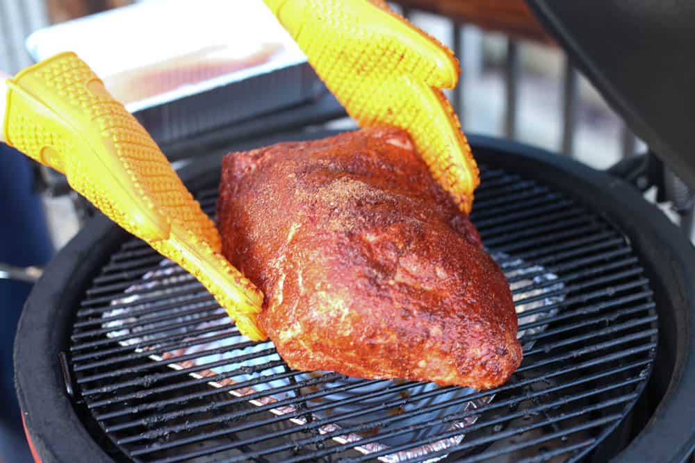 Pork but going on the smoker