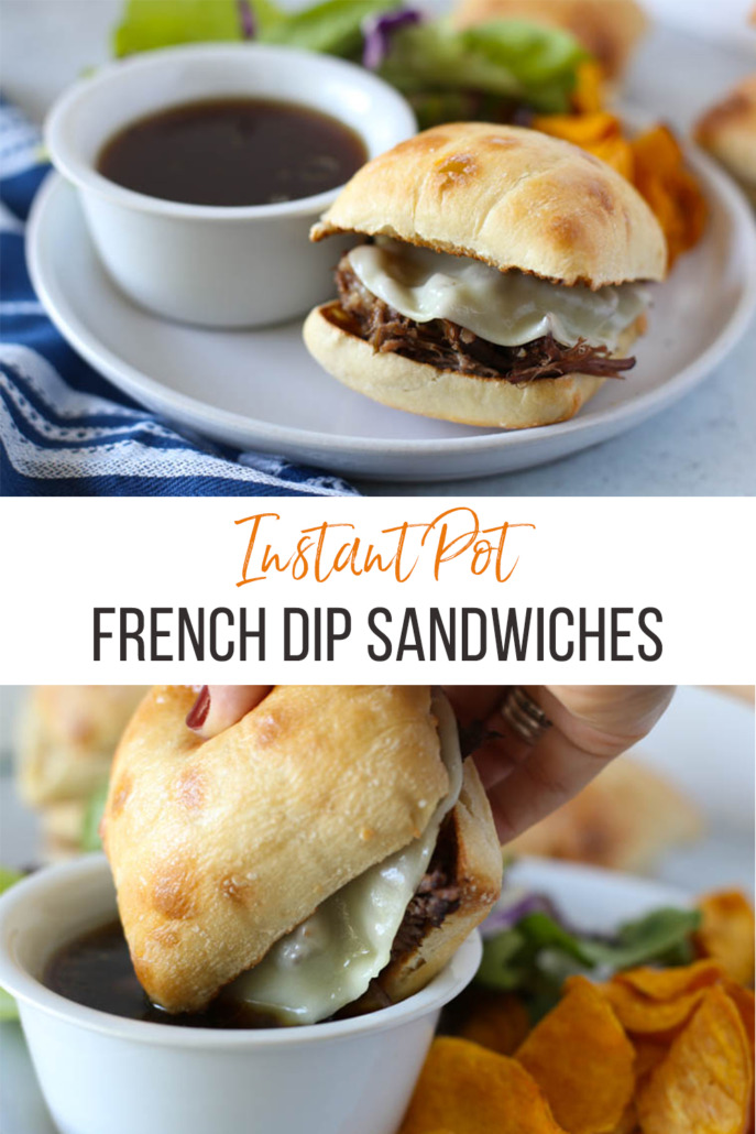French Dip Sandwiches made in the Instant Pot