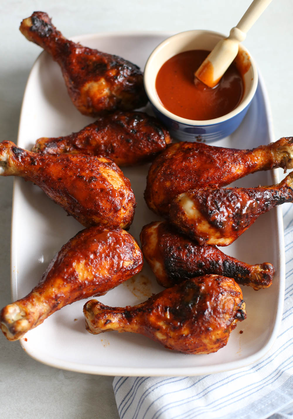 Oven Baked BBQ Chicken Drumsticks - Soulfully Made