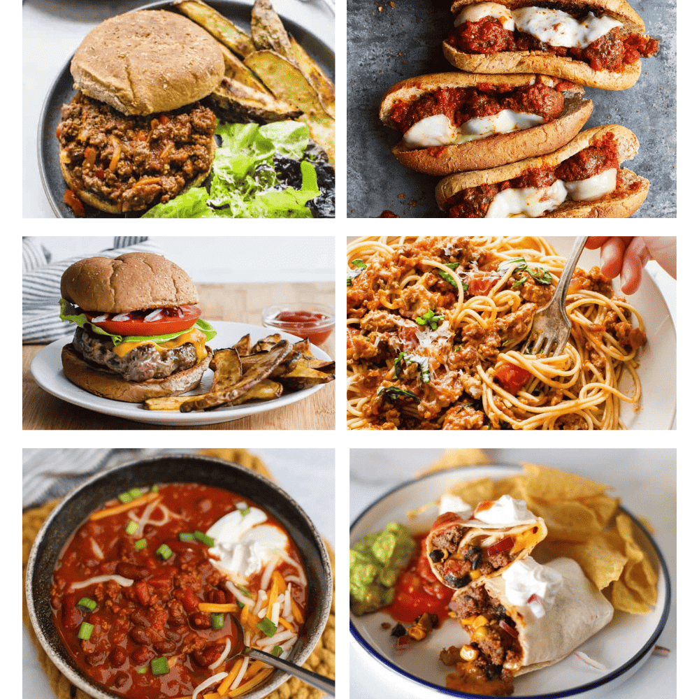 Ground Beef Freezer Meals