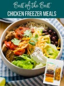 30+ BEST Chicken Freezer Meals on the Internet