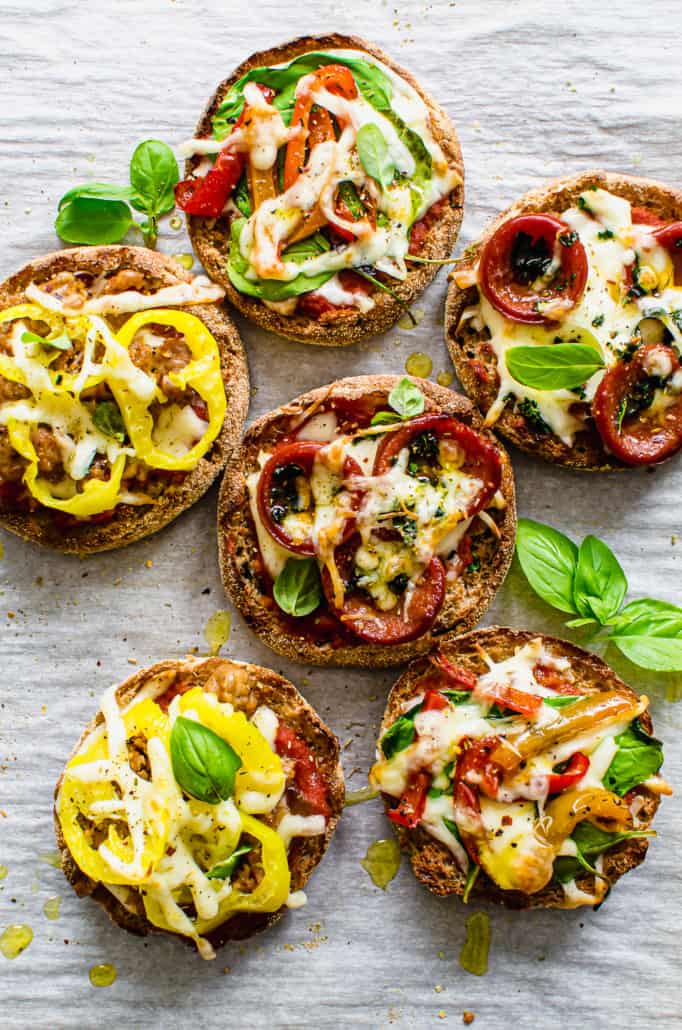 English Muffin Pizzas - Katie's Cucina