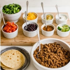 How to Make a Quick & Easy Taco Bar: Instant Pot & KitchenAid Stand Mixer -  Building Our Rez