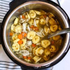 Instant Pot Chicken Tortellini Soup-image
