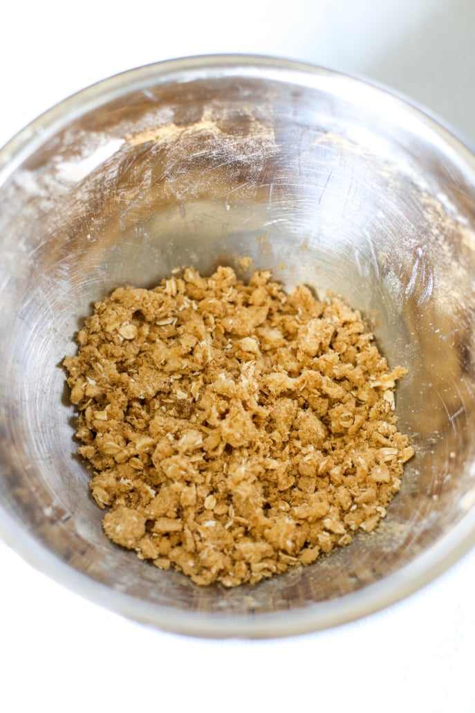 Crumble topping for pumpkin spice muffins