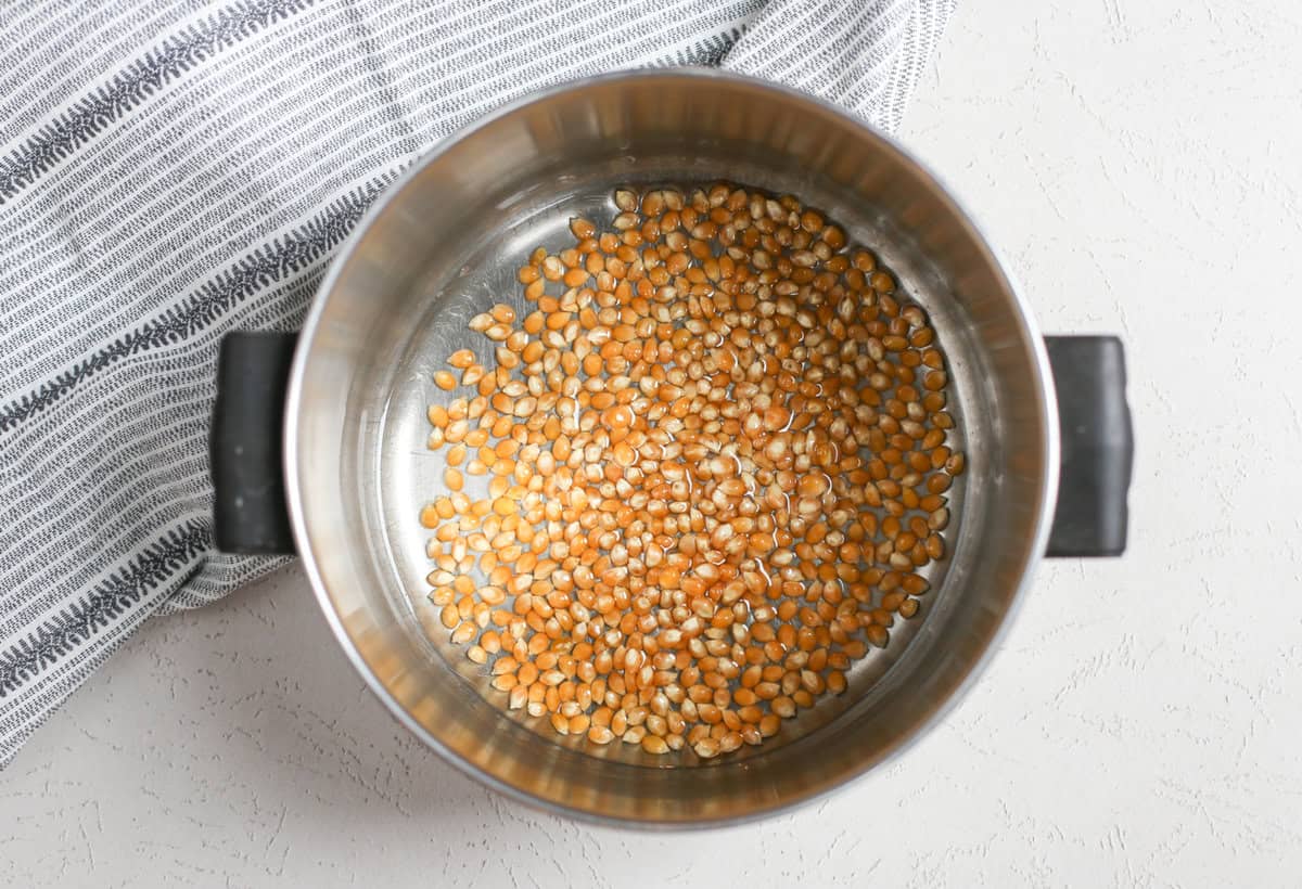 5 Minute Stovetop Popcorn {Made with Coconut Oil} Thriving Home