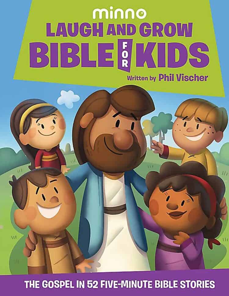 Laugh and Grow Bible for Kids cover image.