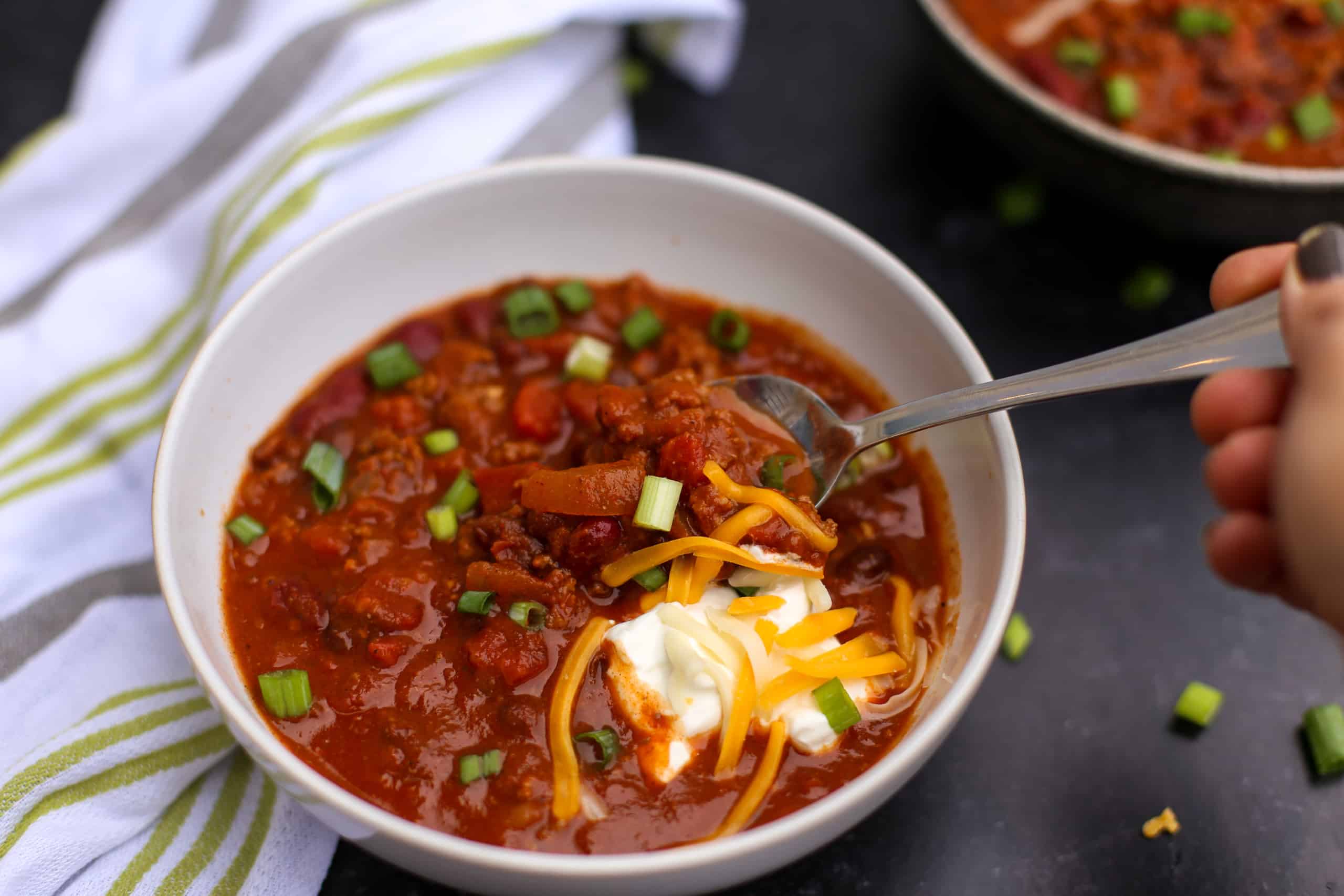 30 Minute Stovetop Chili Thriving Home