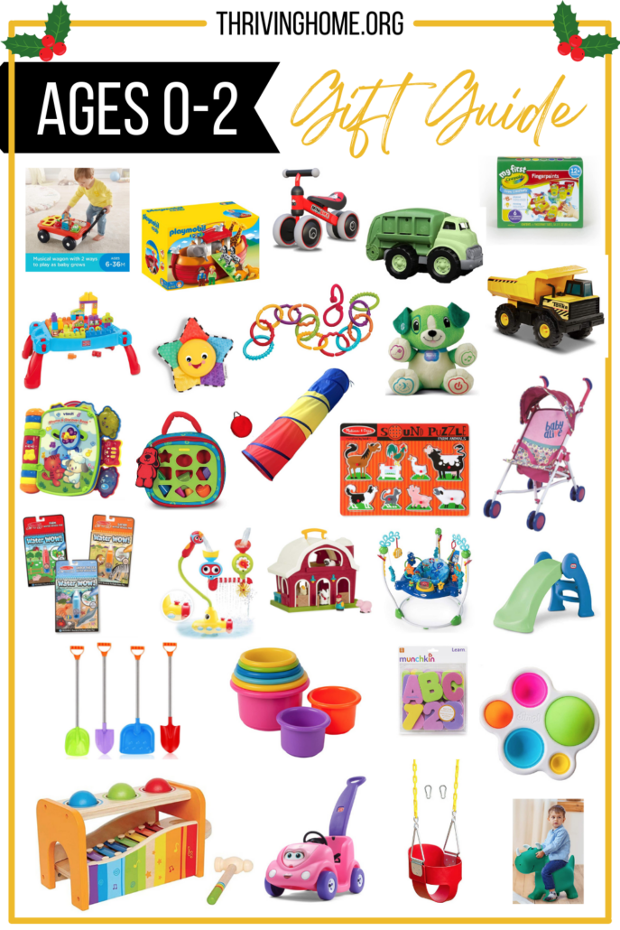 Holiday gift guide for 0-2 year olds