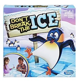 Stock photo of the box for the game Don't Break the Ice.