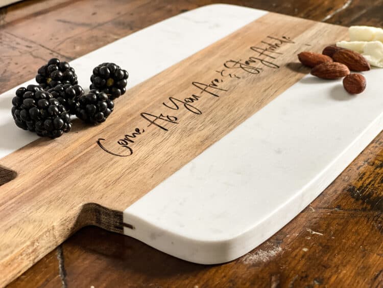 Etch Life Cutting Board