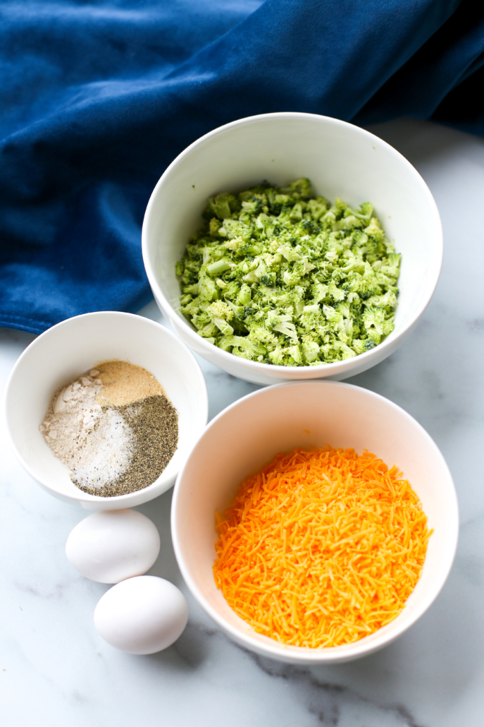 ingredients for broccoli bites