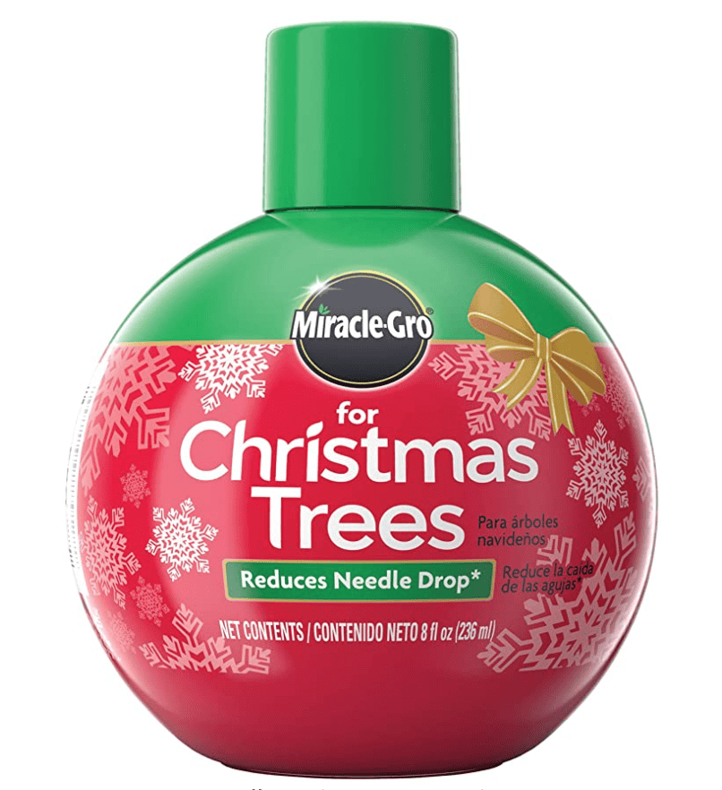 Stock photo of Miracle-Gro for Christmas Tree.