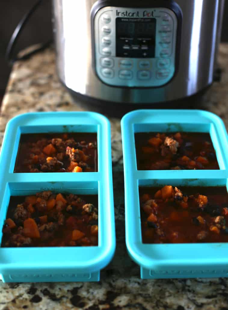 Turkey chili in soupercubes