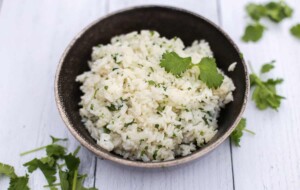 Instant Pot Cilantro Lime Rice {Easy & Delicious!} - Thriving Home