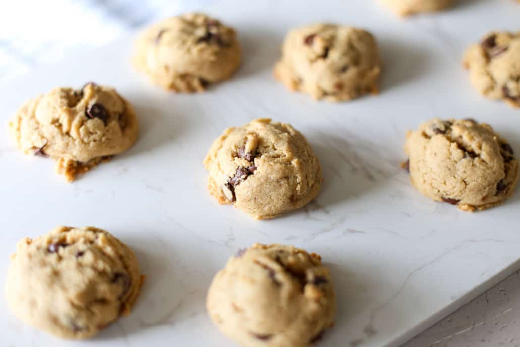 Whole wheat chocolate chip cookies