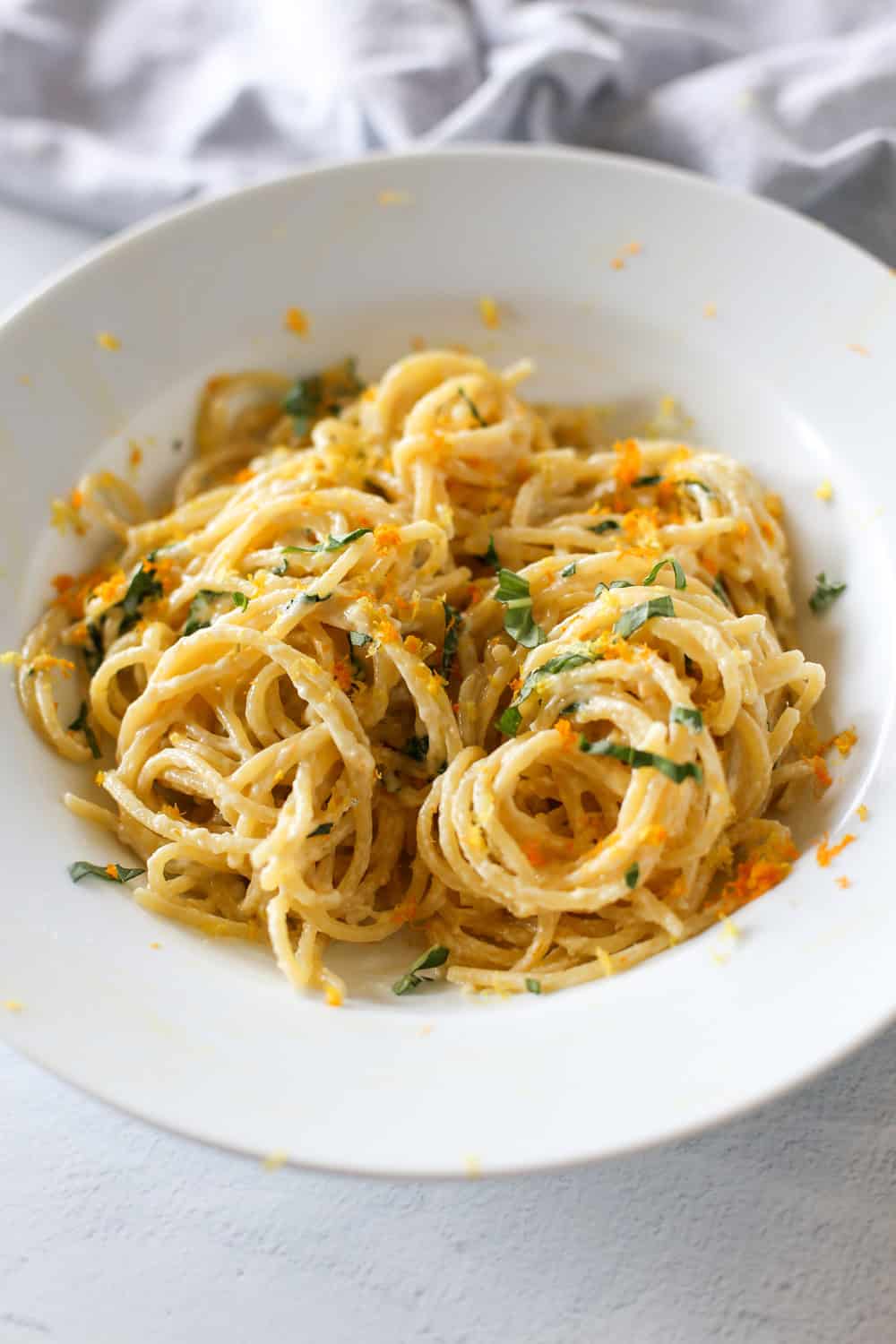 Creamy Lemon Pasta Sauce {Done in 10 Minutes!}