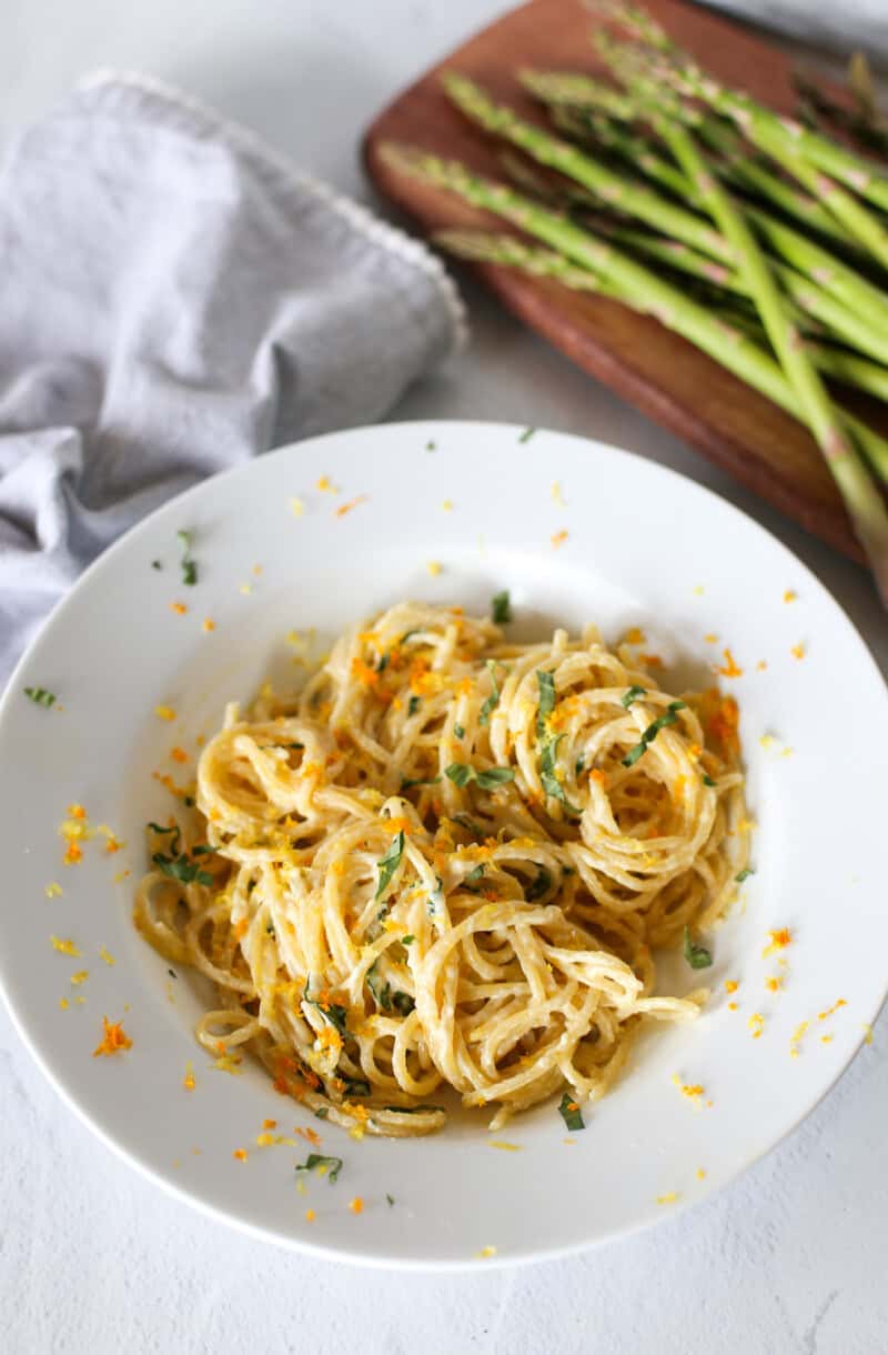 10 Minute Creamy Lemon Pasta Sauce Thriving Home