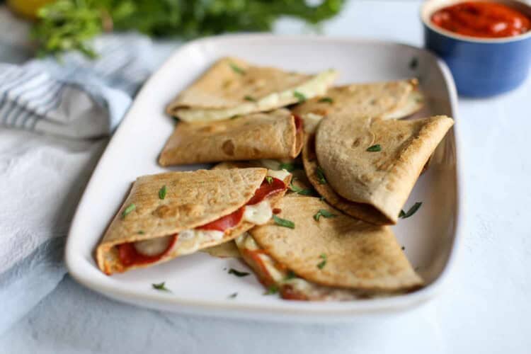 Pizza Quesadillas