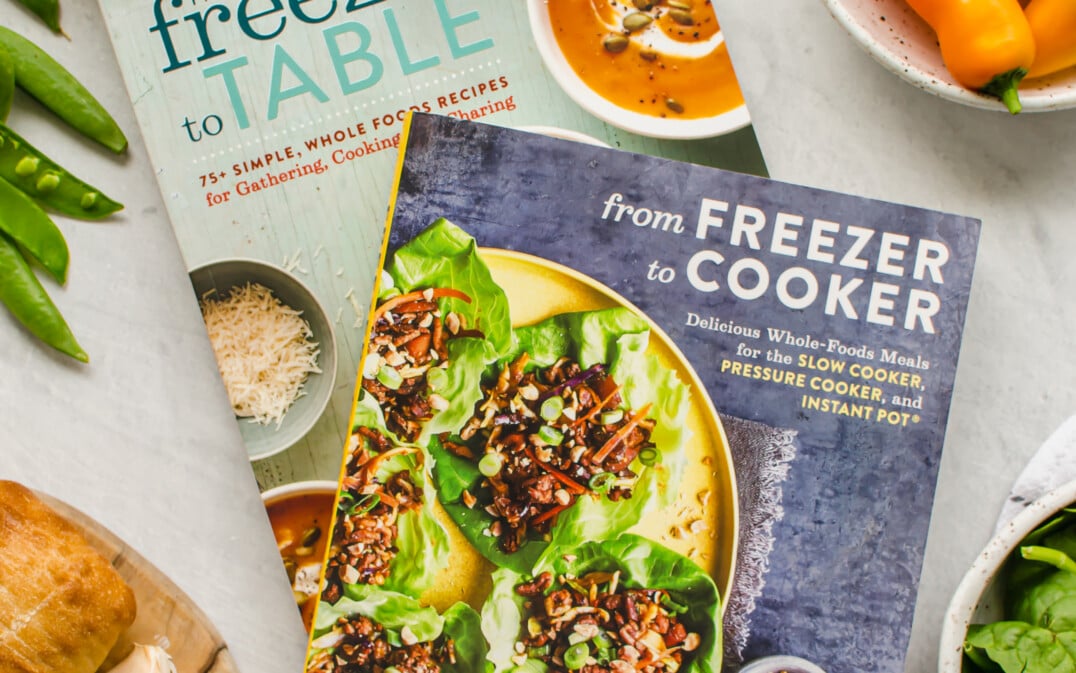 Our Freezer Meal Cookbooks - Thriving Home