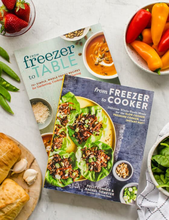 From Freezer to Table and From Freezer to Cooker Cookbooks.