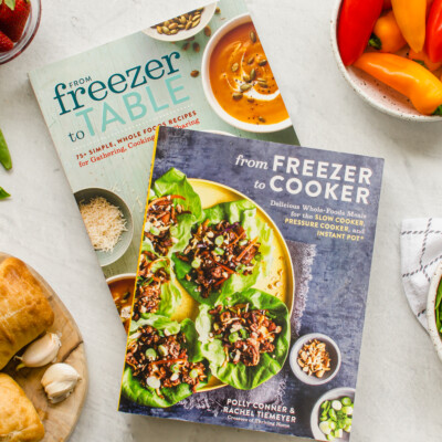 Our Freezer Meal Cookbooks - Thriving Home