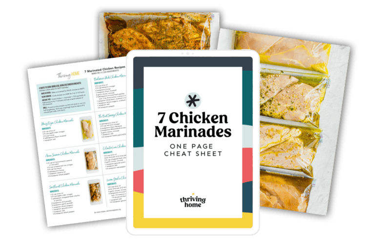 7 chicken marinades freebie