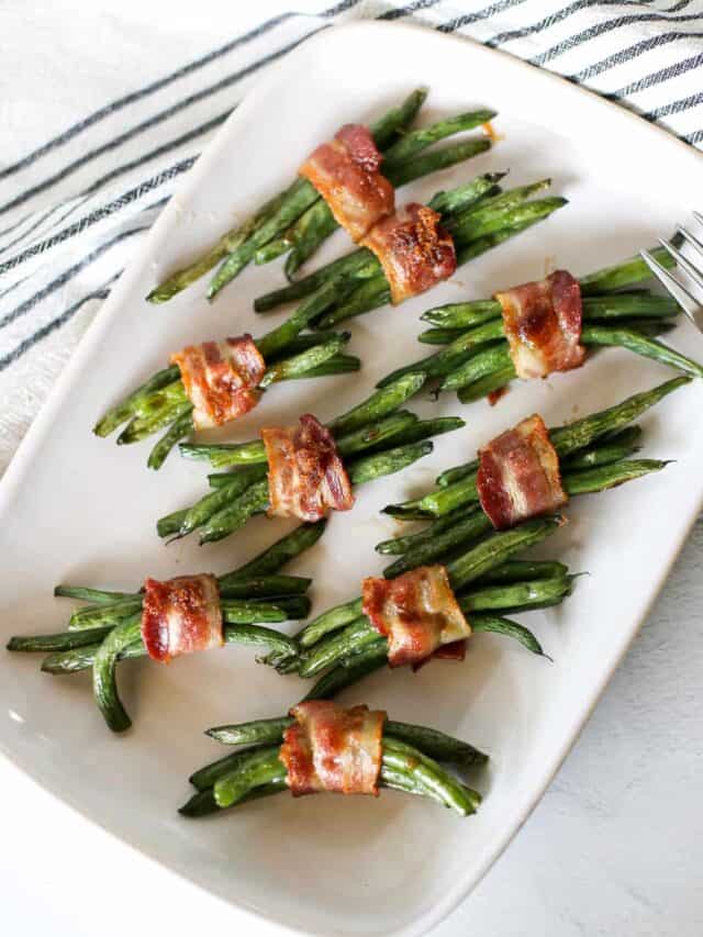 Bacon Wrapped Green Beans Thriving Home